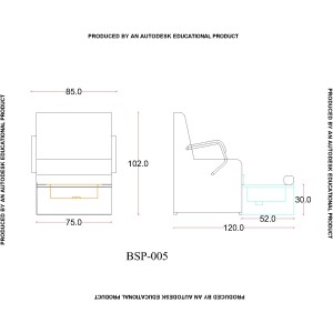 SPA столове - BSP-005 с хидромасаж
