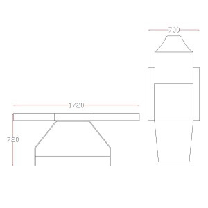 Столове за козметика и масаж - M 5095