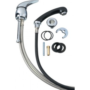 Батерия с душ комплект за професионална фризьорска керамика