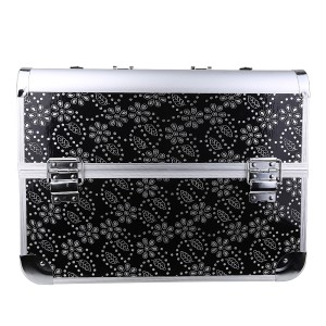 Куфар фризьорски и за грим голям - 6283AC-BL