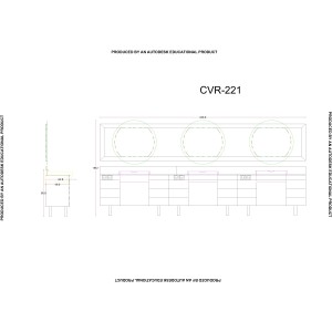 Двойно бръснарско работно място - CVR-221