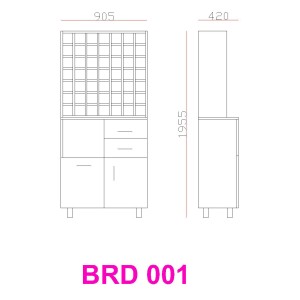 Помощен шкаф - BRD 001