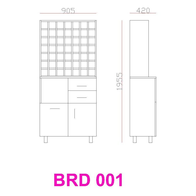 Помощен шкаф - BRD 001