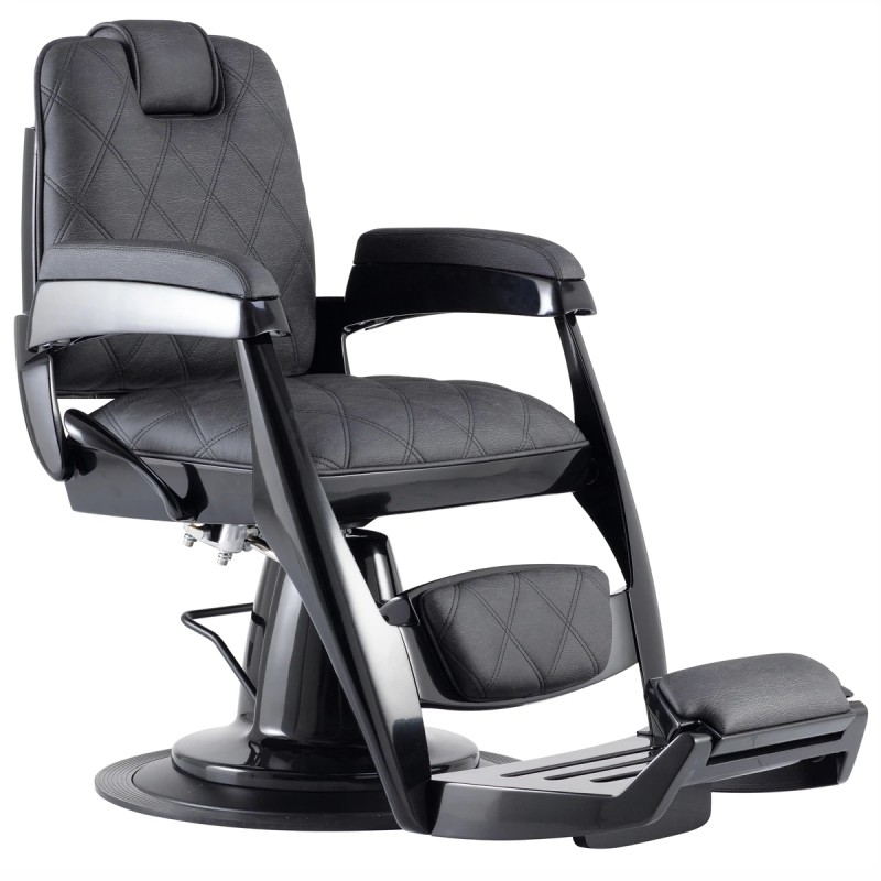 Бръснарски стол - Jupiter 389 black carbon RIF 4/M Nero