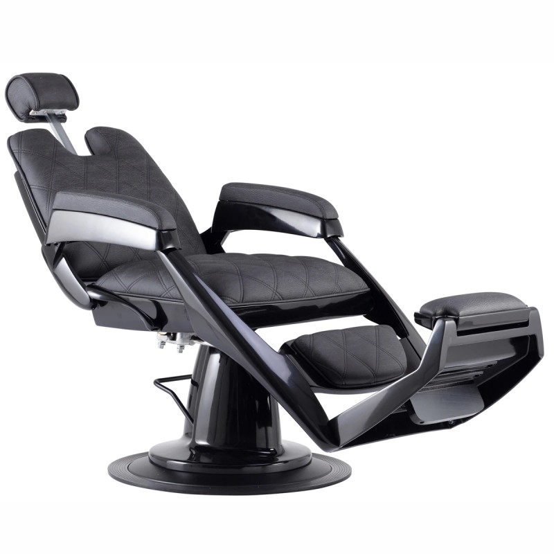 Бръснарски стол - Jupiter 389 black carbon RIF 4/M Nero