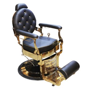 Бръснарски столове - GL L132 Royal GOLD/ ROSE / SILVER
