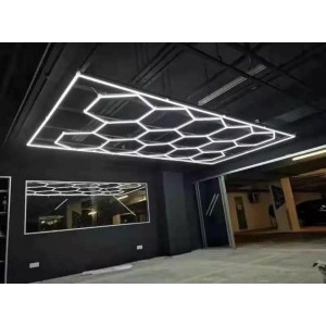 LED Шестоъгълно Осветление Тип Пчелна Пита