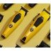 Комплект машинки за подстригване JRL x Lamborghini Diamante Collection Yellow, акумулаторни
