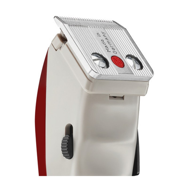 Машинка за подстригване Moser 1400 Cordless Burgundy, кабел и акумулатор