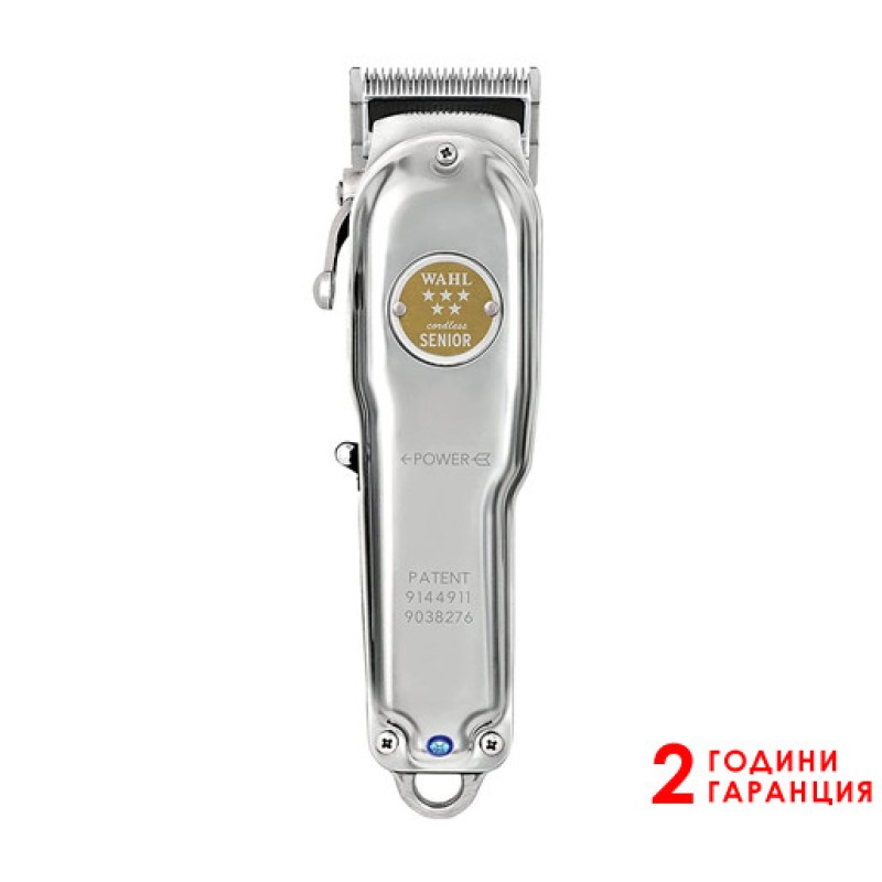 Машинка за подстригване Wahl Senior Metal Edition, кабел и акумулатор