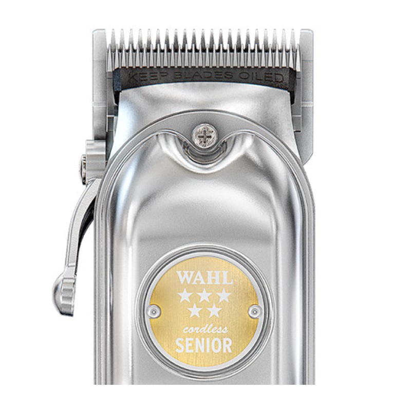 Машинка за подстригване Wahl Senior Metal Edition, кабел и акумулатор